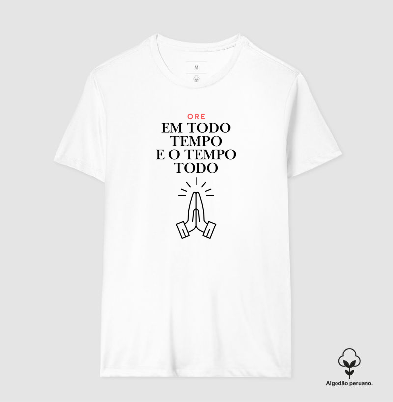 Ore em todo o tempo