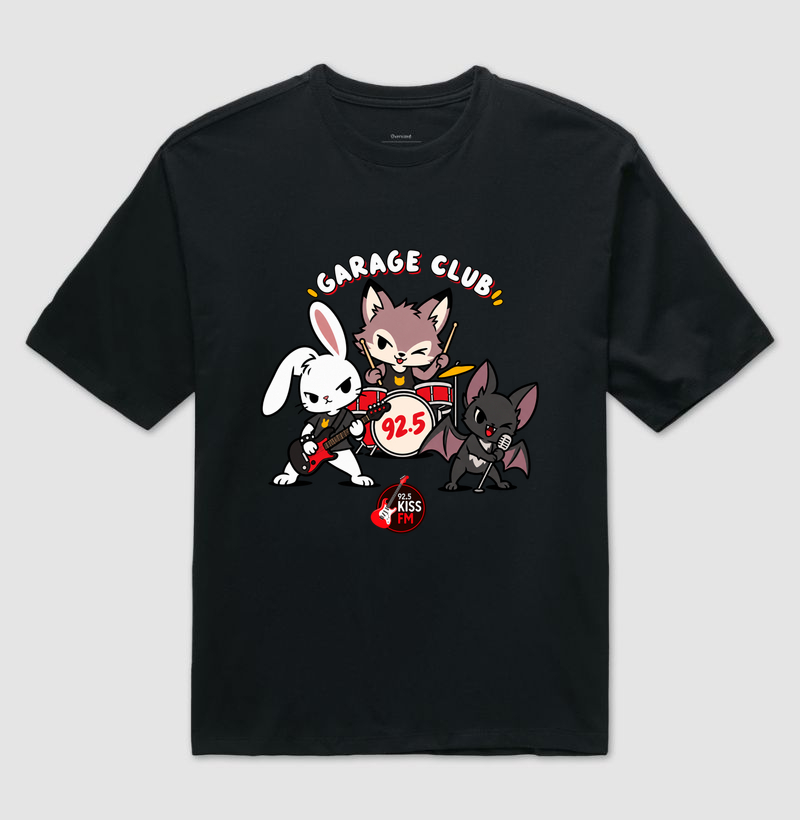 Little Garage Club - Camiseta Oversized