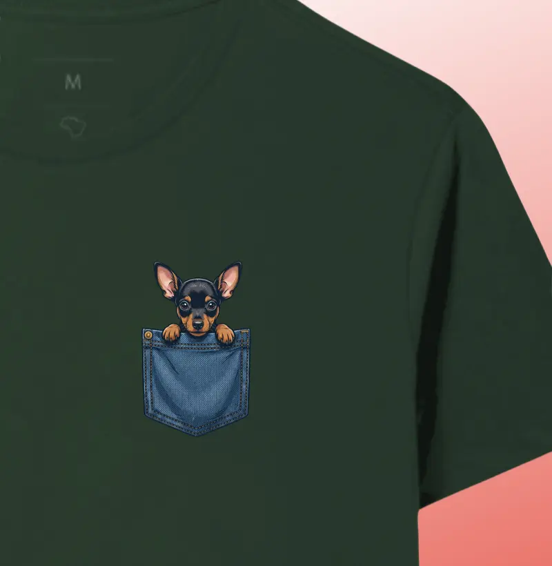 Pinscher no bolso