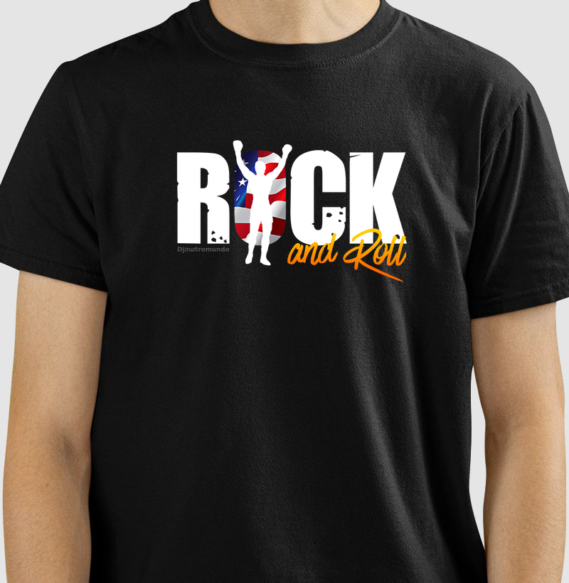 DJOWTROMUNDO® — ROCK AND ROLL - Camiseta