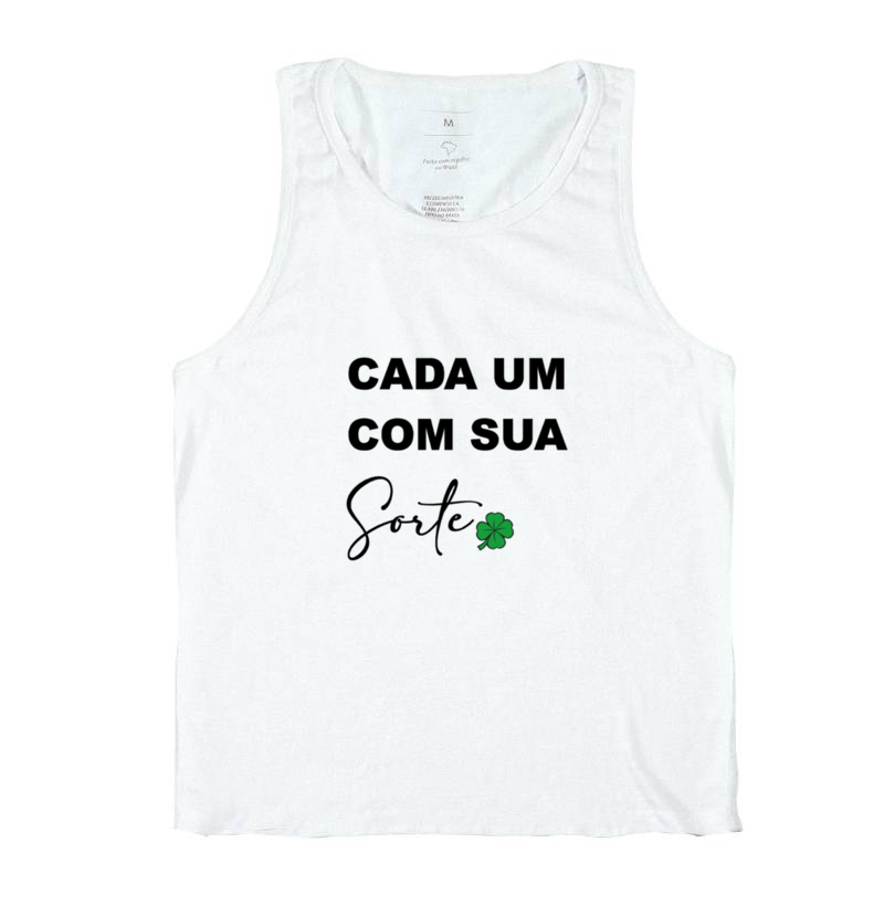 Camisa Cada um com Sua Sorte
