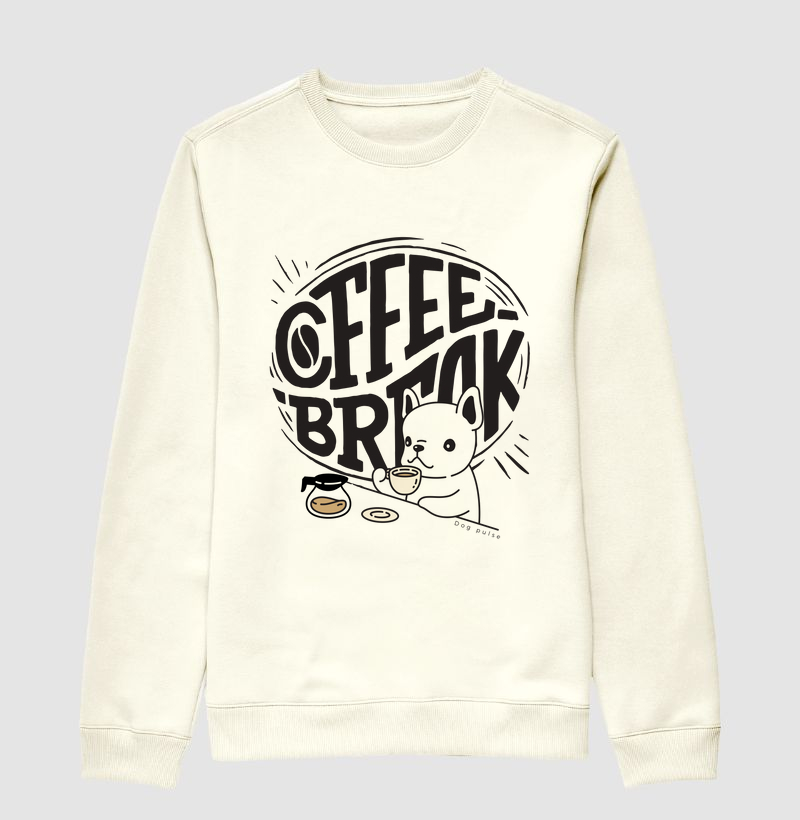 Suéter Moletom Dog Pulse - Coffee Break Dog