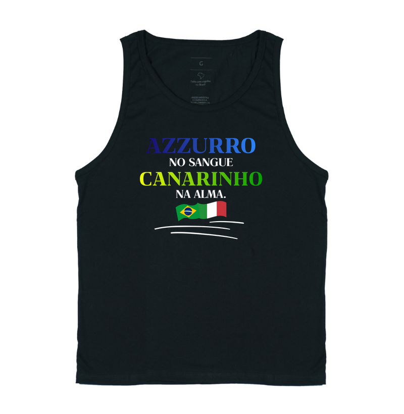 Azzurro no sangue, Canarinho na alma