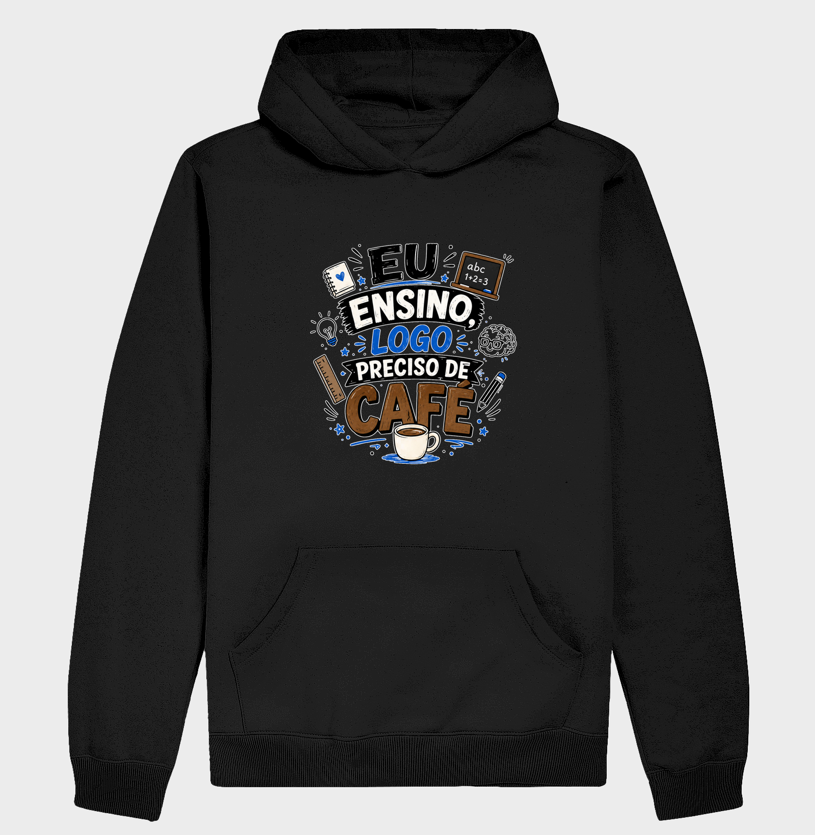 Eu ensino, logo preciso de café