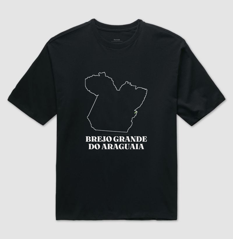 Brejo Grande do Araguaia | Traço PA - Camiseta Oversized