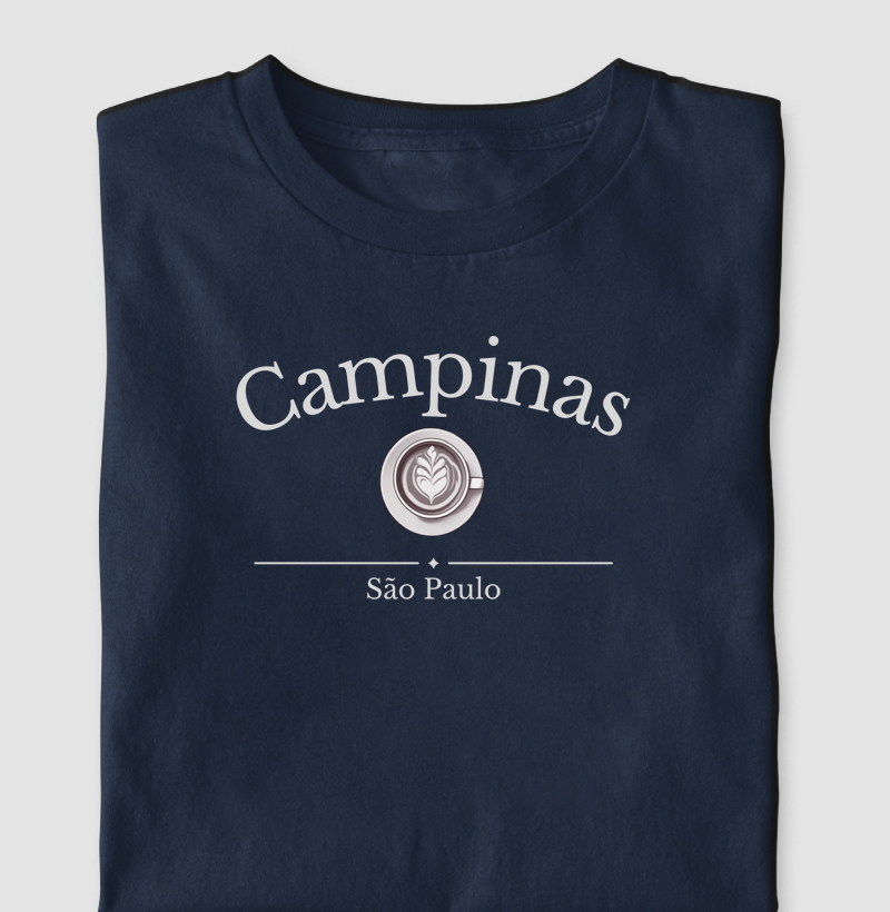 Camiseta Campinas Algodão Nacional