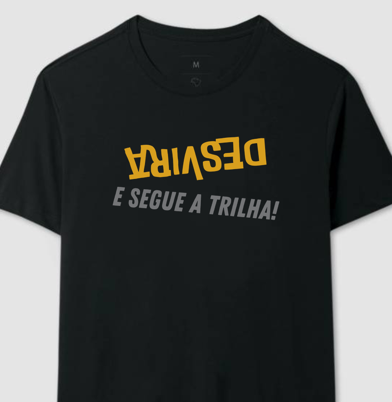 Desvira e segue a trilha