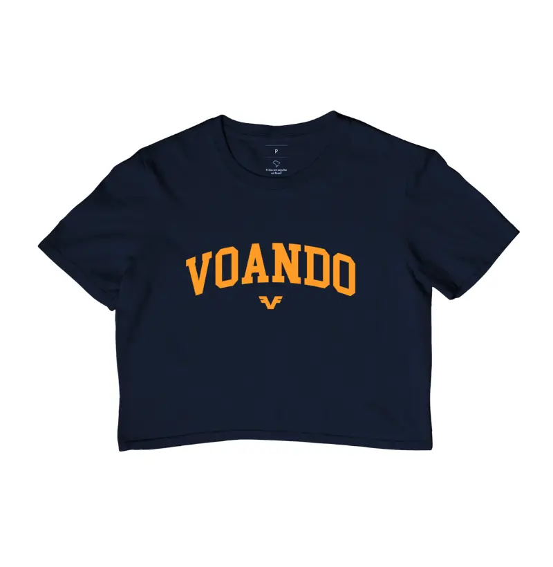 Cropped Voando - Vamos Viver