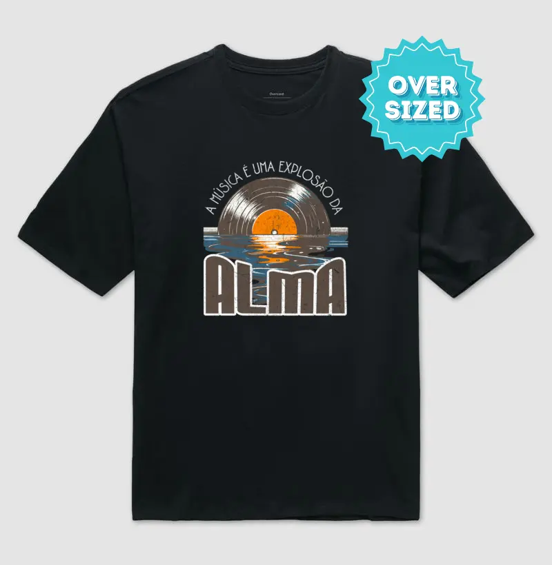 Vinil: A Música é uma Explosão da Alma (Oversized)