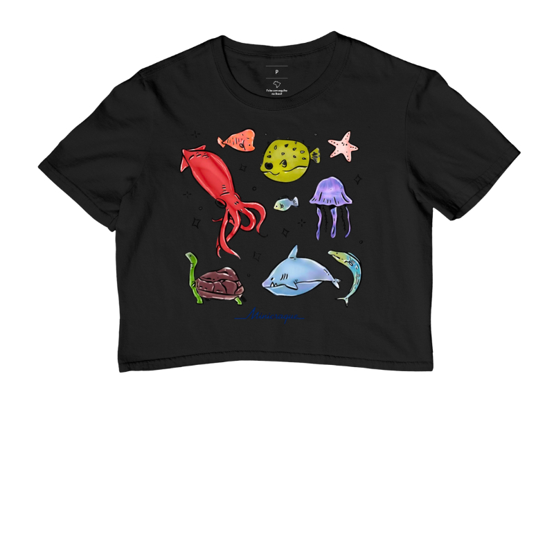 Artista Minicraque Fundo do Mar