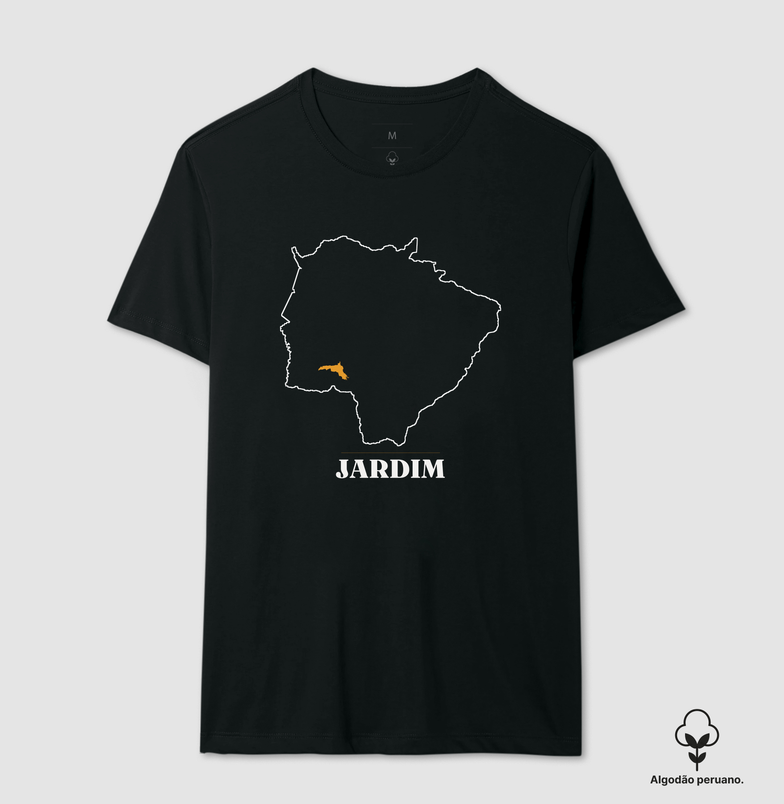 Jardim | Traço MS - Camiseta Algodão Peruano