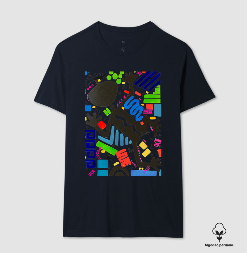 CALANGO BAILA - Camiseta Algodão Peruano