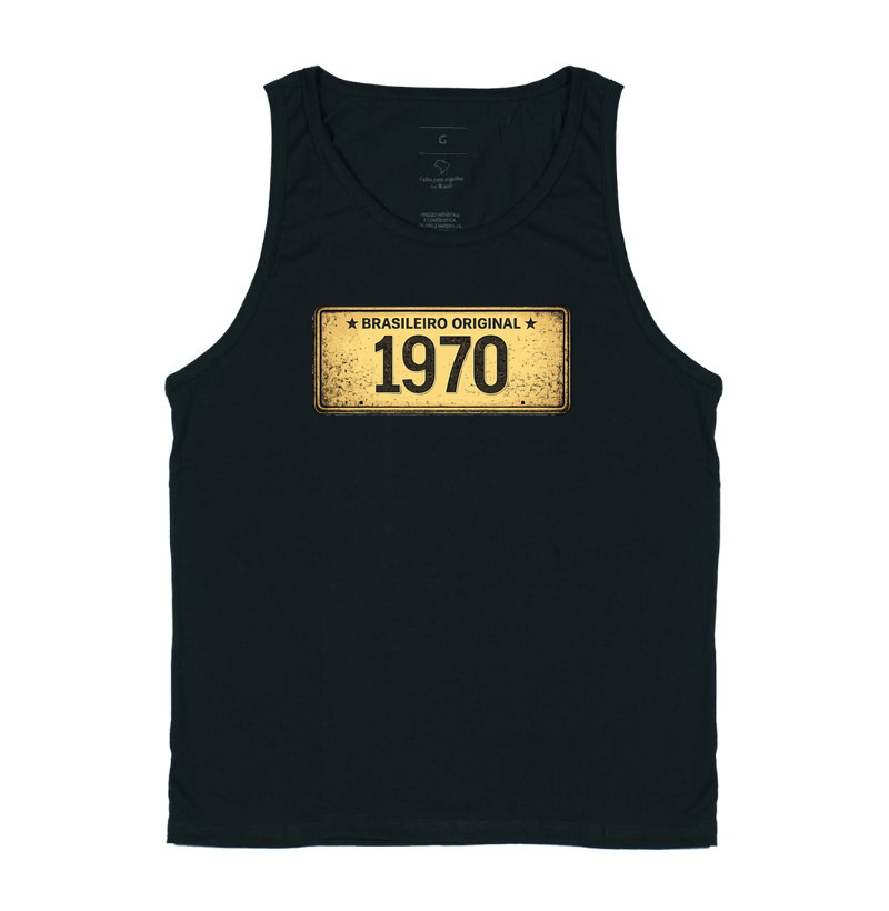 BRASILEIRO PLACA AMARELA 1970