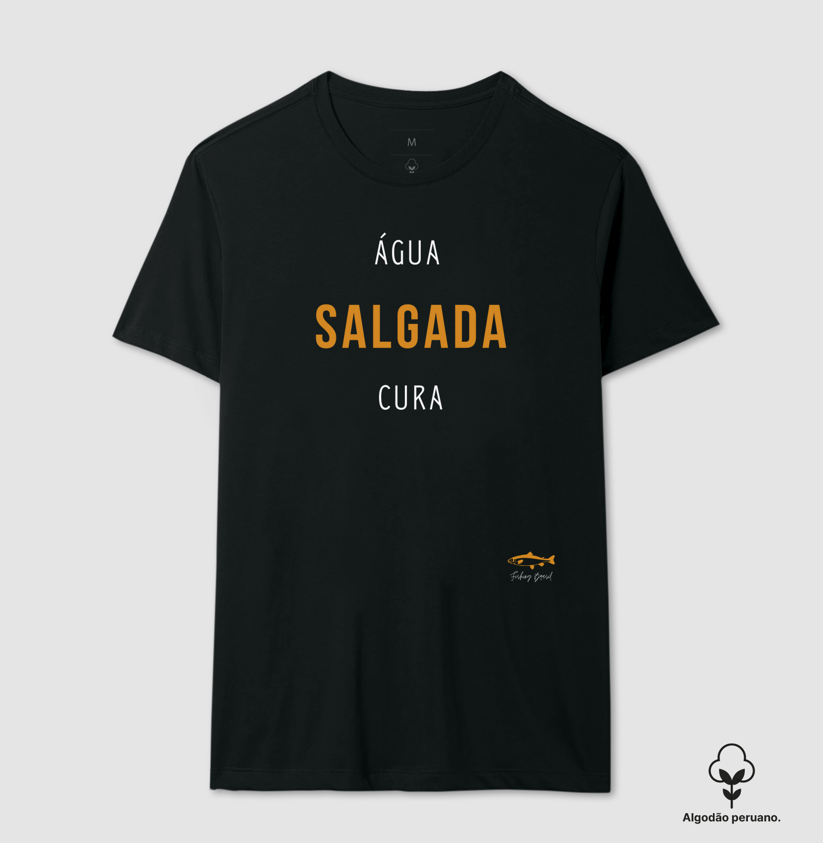 ÁGUA SALGADA CURA (Algodão peruano)