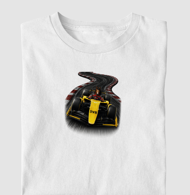 Camiseta Infantil Piloto de Corrida F1 Equino - Camiseta Infantil