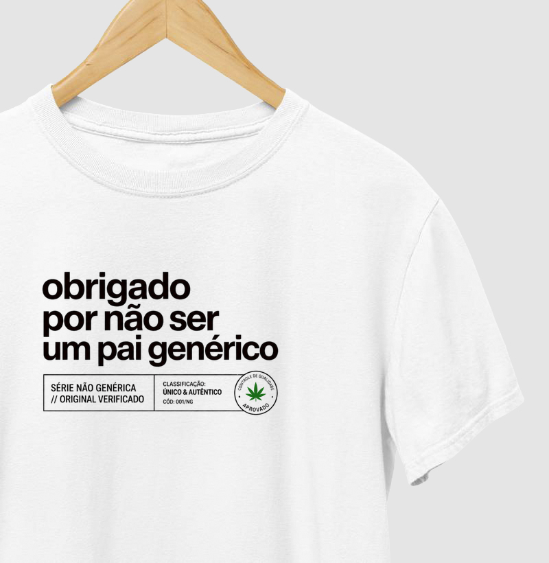 Obrigado por não ser um pai genérico.