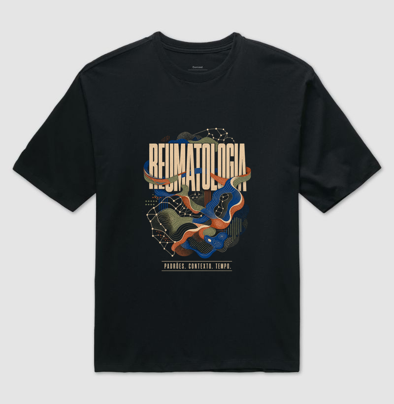 Camiseta Oversized — Reumatologia