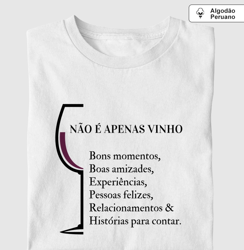 Não é apenas vinho