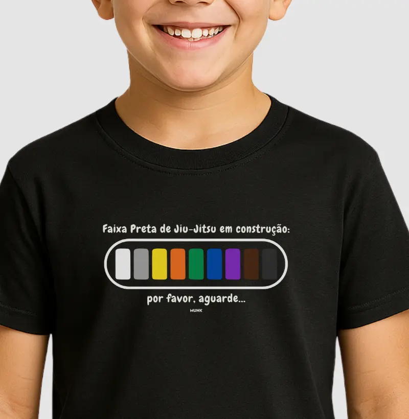 Infantil Jiu-Jitsu Faixa Preta em Construção...