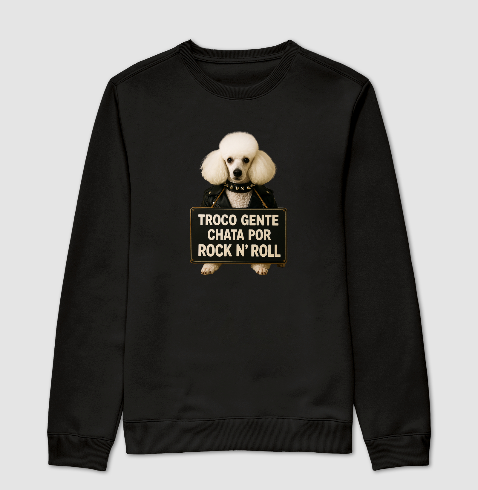 Troco gente chata por rock n 'roll poddle