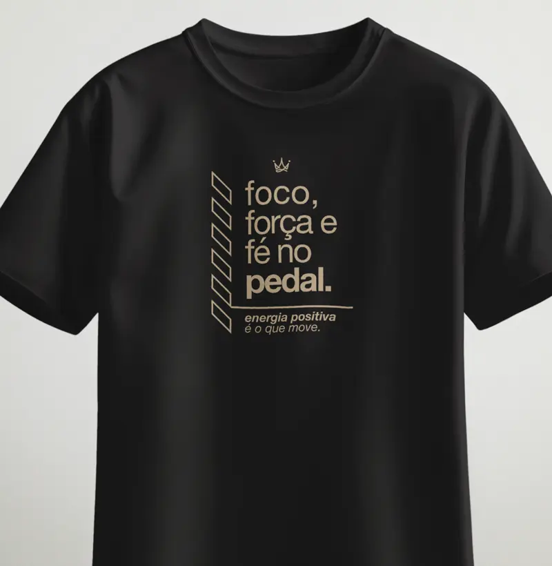 Foco, força e fé no pedal
