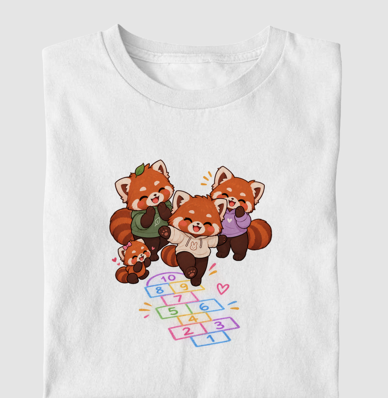 Pandinhas - Camiseta Infantil