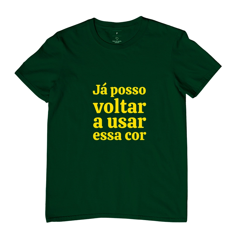 Camiseta Resgate de Cores