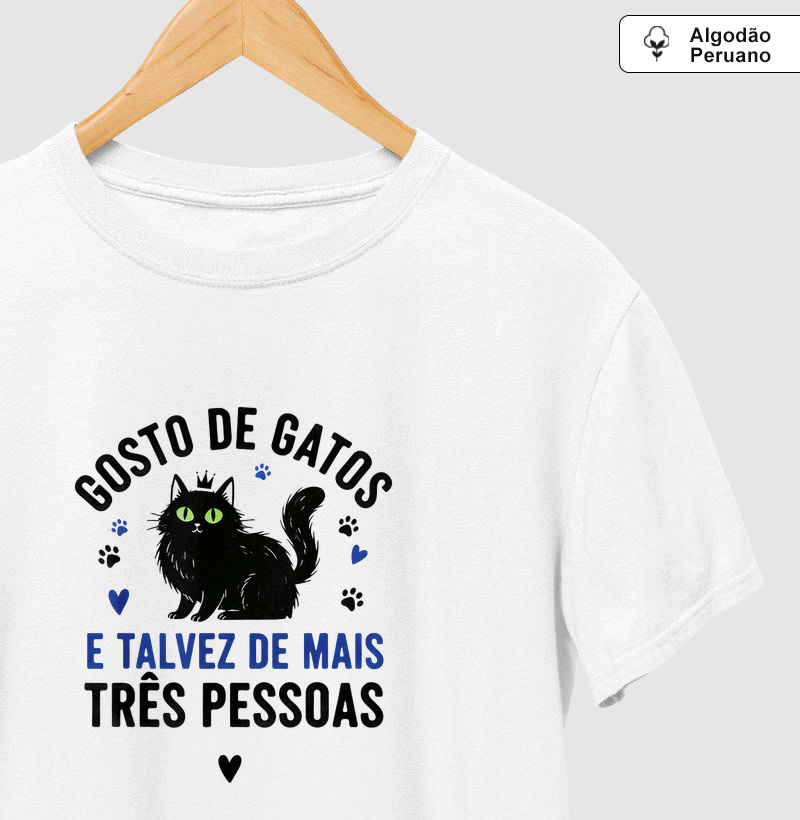 Gosto de gatos e talvez de mais três pessoas
