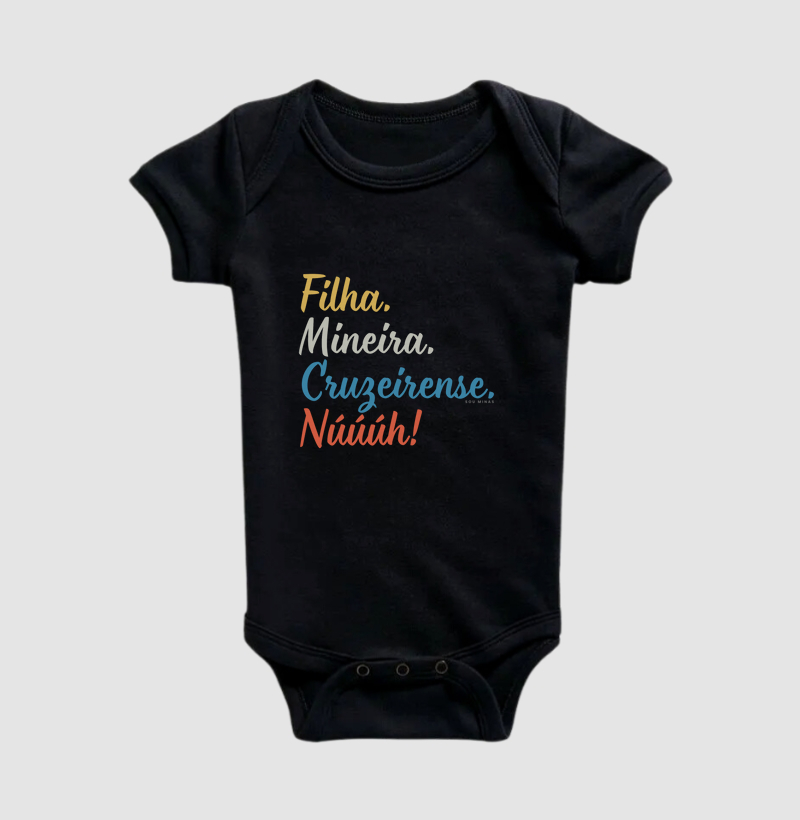 Body Filha Mineira Cruzeirense | Identidade e Paixão