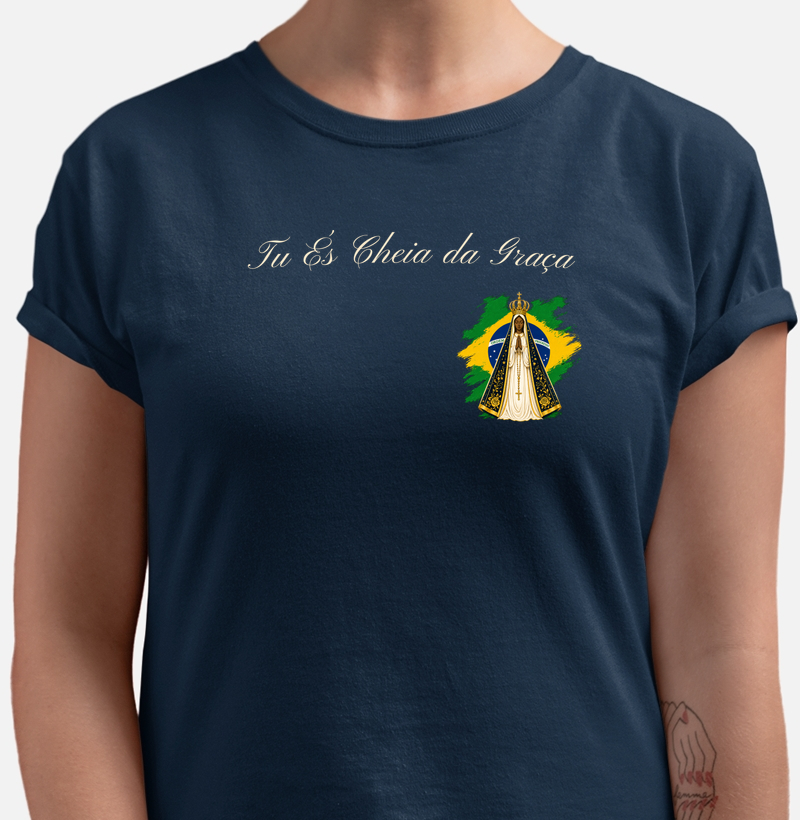 Camiseta Tu és Cheia da Graça