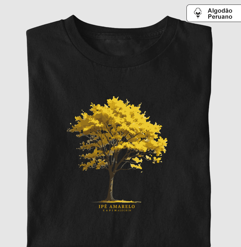 T-shirt Ipê Amarelo -Algodão Peruano