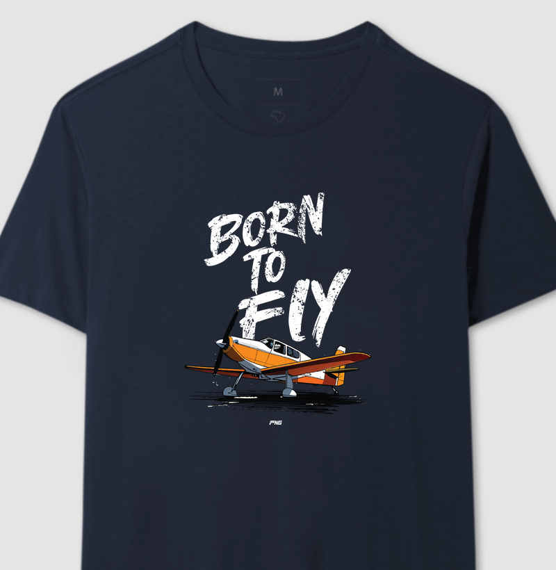 Camiseta Born to fly