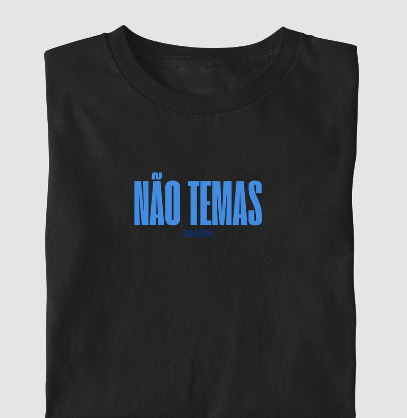 Camiseta Infantil Cristã Não Temas