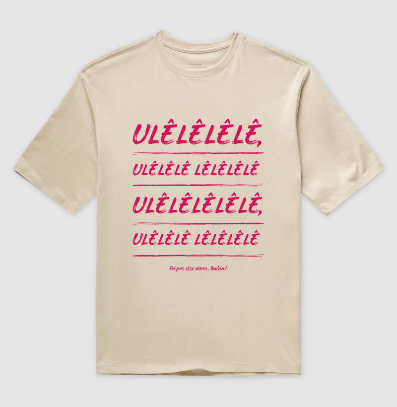 Camiseta Oversized Axé - Ulêlêlê