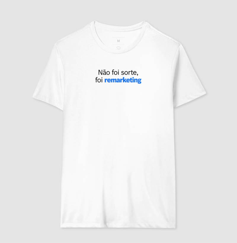 Camiseta Remarketing - Branca