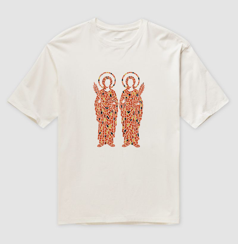 São Cosme e Damião caquinhos - Camiseta Oversized