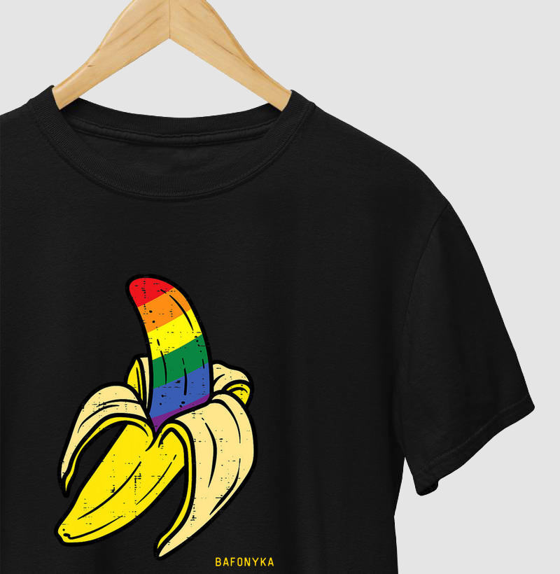 🍌🌈 Do lado de dentro, só cores e orgulho.