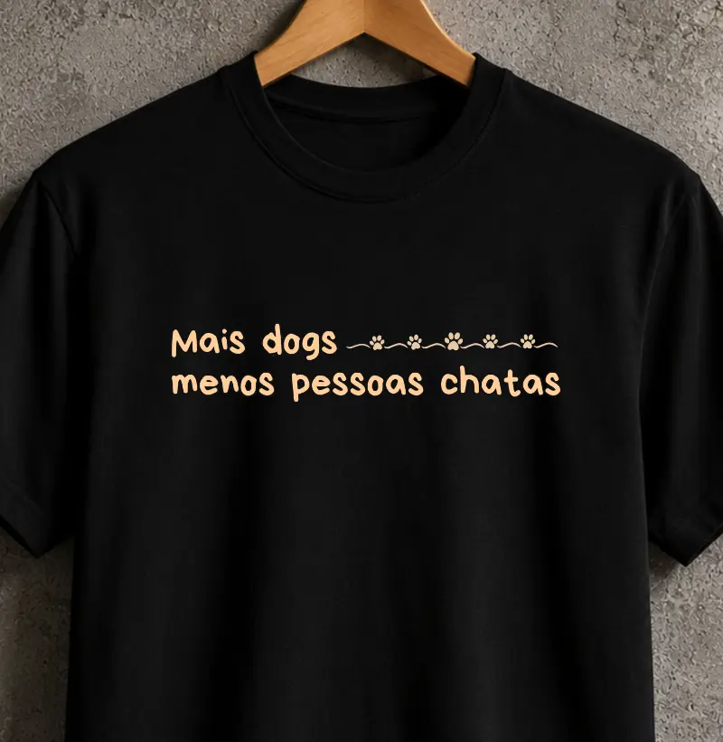 Mais dogs menos pessoas chatas
