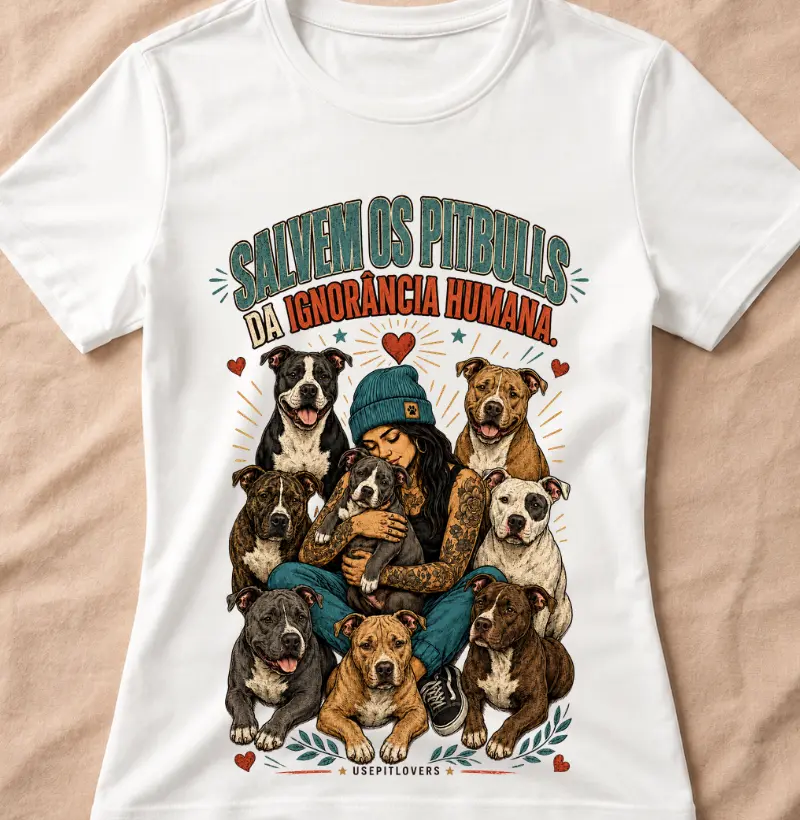 SALVEM OS PITBULLS DA IGNORÂNCIA HUMANA