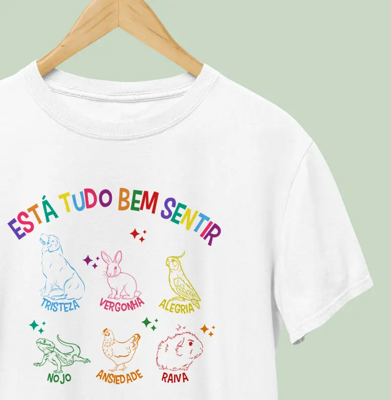 Camiseta | Tudo bem Sentir 