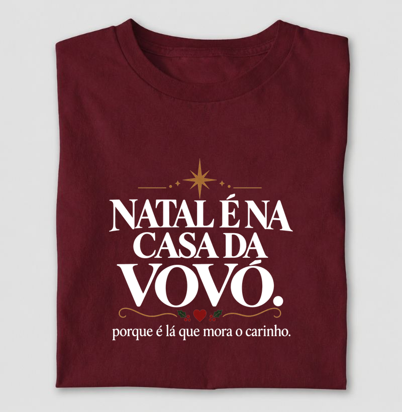 Natal é na casa da vovó