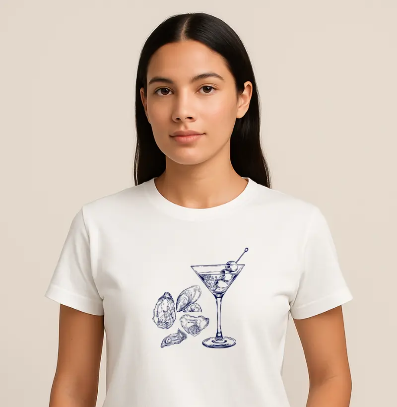 Camiseta Oyster & Drink