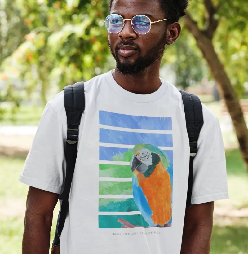 Camiseta Adulto Arara by Jessye Blue