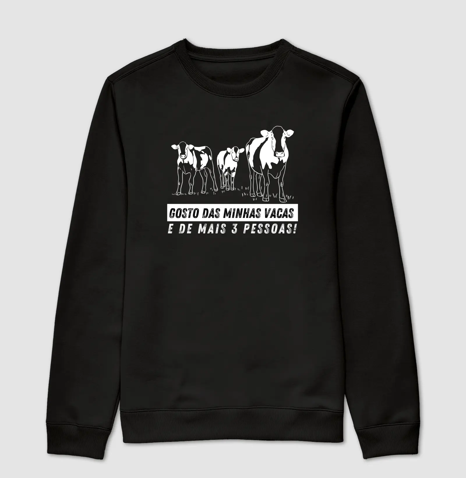 Gosto das minhas vacas - Suéter Moletom