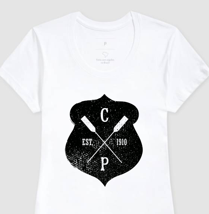 Camiseta Feminina - Escudo Vintage