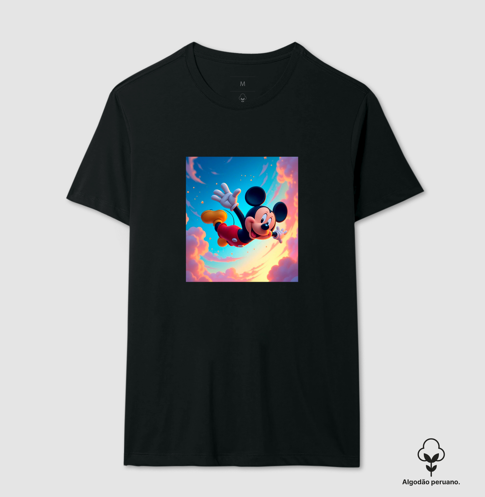 Mickey nas nuvens