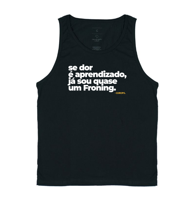 Se dor é aprendizado, já sou quase um Froning