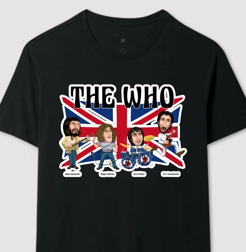 The Who - Integrantes Cartoon