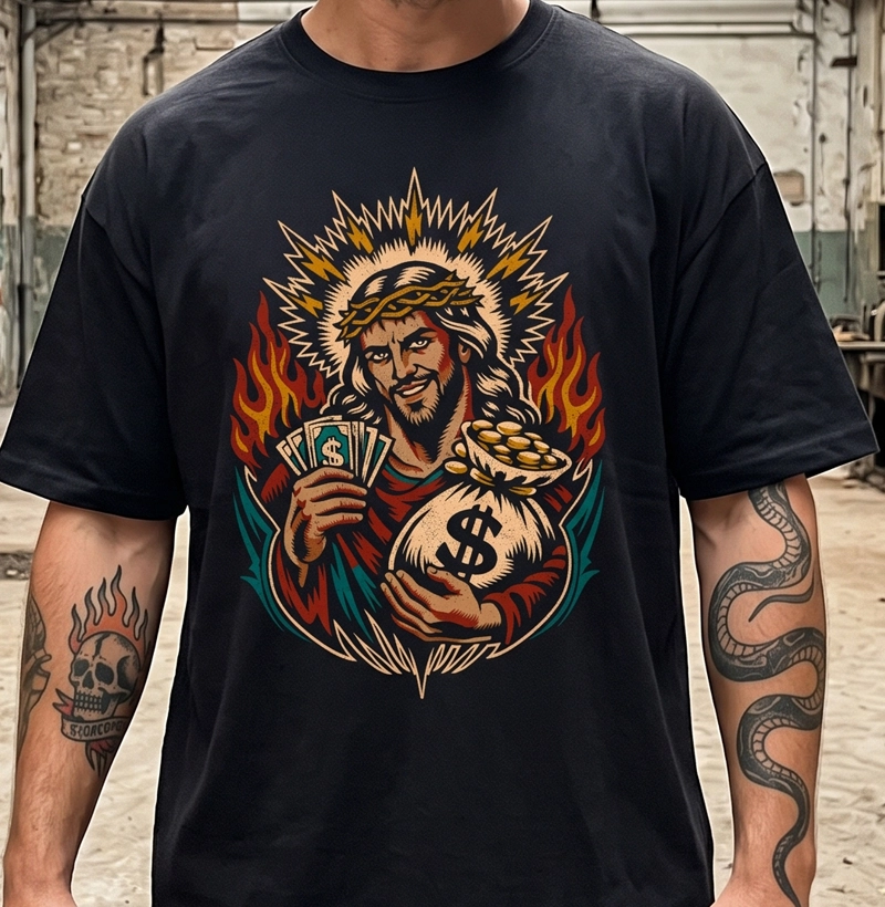 Fé ou ganância? O que esta arte desperta em você? 💰✝️