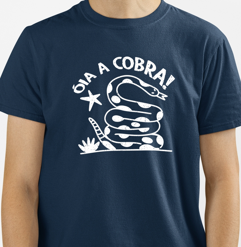 Camiseta Junina - Óia a Cobra!